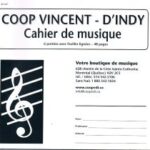 Manuscrit - Cahier de musique 6 portées avec feuilles lignées 48 pages