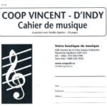 Manuscrit - Cahier de musique 6 portées avec feuilles lignées 24 pages