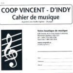 Manuscrit - Cahier de musique 8 portées avec feuilles lignées 24 pages