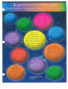 Boucher, Mathieu - Le petit musicien stratégique (affiche)