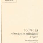 Université Laval - Solfèges rythmiques et mélodiques 4e degré