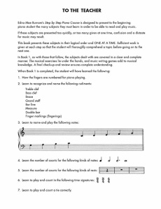 Burnam, Edna Mae - Step by Step Piano Course Book 1