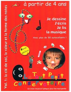 Le tout petit conservatoire à partir de 4 ans - volume 1