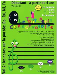 Le tout petit conservatoire à partir de 4 ans - volume 2