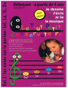 Le tout petit conservatoire à partir de 4 ans - volume 3