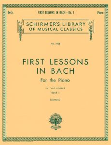 Bach, Johann Sebastian - First Lessons in Bach Volume I (1436)