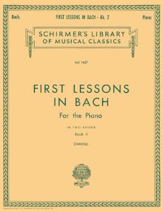 Bach, Johann Sebastian - First Lessons in Bach Volume II (1437)