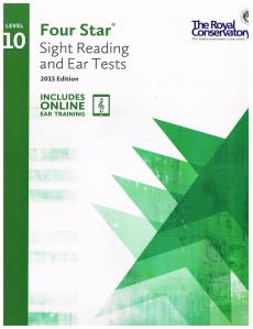 RCM Four Star Sight Reading and Ear Tests - Level 10