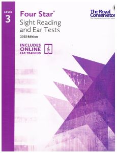 RCM Four Star Sight Reading and Ear Tests - Level 3