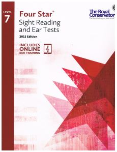 RCM Four Star Sight Reading and Ear Tests - Level 7
