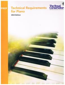 RCM Technical Requirements for Piano - Preparatory