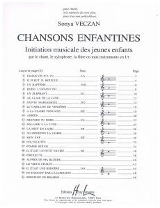 Veczan, Sonya - Chansons enfantines