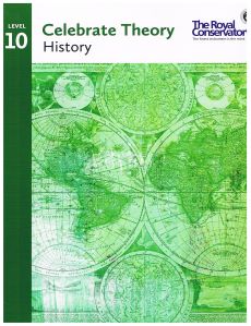 RCM Celebrate Theory - Level 10 History