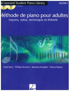 Méthode de piano pour adultes Hal Leonard volume 1