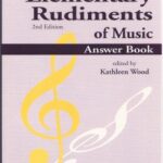 Wharram, Barbara - Elementary Rudiments of Music 2nd Edition Answer Book POP