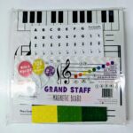 Tableau Magnetic board with keyboard and large staff