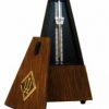 Métronome Wittner en bois de couleur acajou