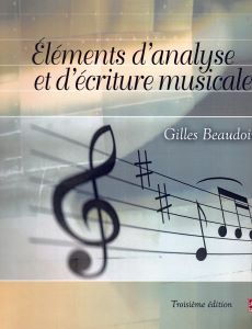 Beaudoin, Gilles - Éléments d'analyse et d'écriture musicales