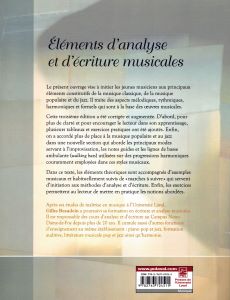 Beaudoin, Gilles - Éléments d'analyse et d'écriture musicales