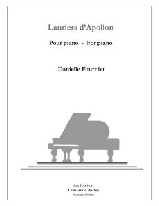 Fournier, Danielle - Lauriers d'Apollon