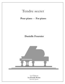 Fournier, Danielle - Tendre secret