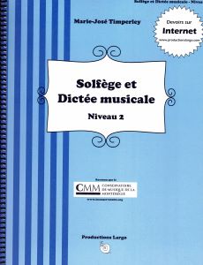 Timperley, Marie-José - Solfège et dictée musicale niveau 2