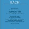 Bach, Johann Sebastian - Sonata in C major for Flute and Basso continuo, in E-flat major and G minor for Flute and obbligato Harpsichord
