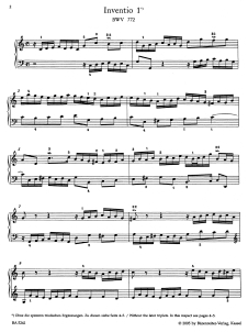 Bach, Johann Sebastian - Inventions et Sinfonias
