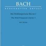 Bach, Johann Sebastian - Clavier bien tempéré I (24 Préludes et fugues)