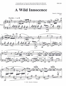 McIntyre, David - A Wild Innocence