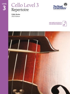 RCM - Cello Repertoire Level 3