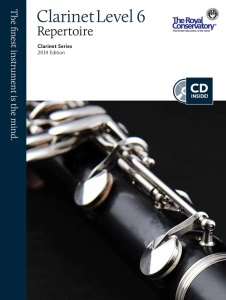 RCM - Clarinet Repertoire Level 6