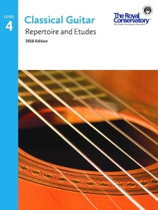 RCM - Classical Guitar Repertoire and Etudes Level 4