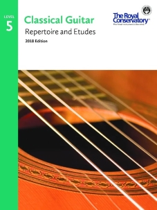 RCM - Classical Guitar Repertoire and Etudes Level 5