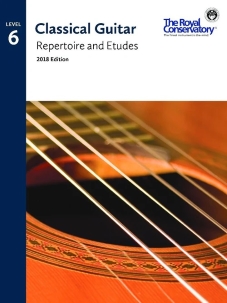 RCM - Classical Guitar Repertoire and Etudes Level 6