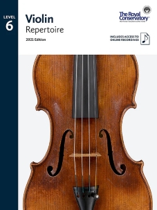 RCM - Violin Repertoire Level 6