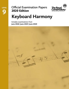 RCM 2020 Official Examination Papers – Keyboard Harmony level 9