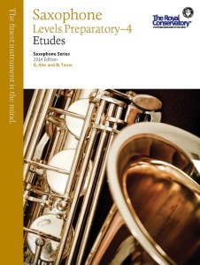 RCM - Saxophone Etudes Levels Preparatory-4