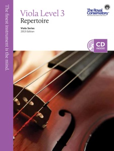 RCM - Viola Repertoire Level 3