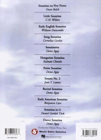 Agay, Denes - An Introduction to Playing Sonatinas