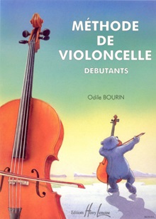 Bourin Méthode de violoncelle 1 Bourin, Odile - Méthode de violoncelle débutants (vol. 1)