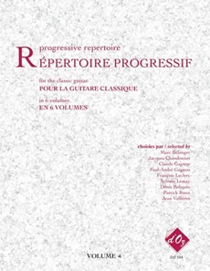 Répertoire progressif pour la guitare classique vol. 4