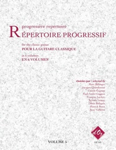 Répertoire progressif pour la guitare classique vol. 5