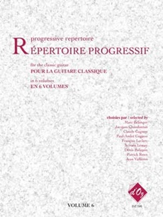 Répertoire progressif pour la guitare classique vol. 6
