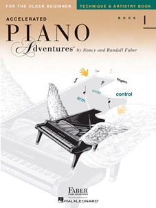 Faber and Faber - Accelerated Piano Adventures Level 1 Technique and Artistry Book
