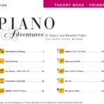 Faber and Faber - Piano Adventures Primer Level Theory Book