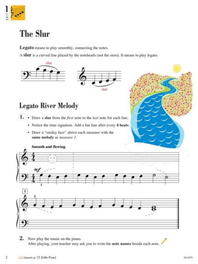 Faber and Faber - Piano Adventures Level 1 Theory Book