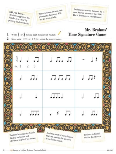 Faber and Faber - Piano Adventures Level 2A Theory Book