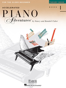 Faber and Faber - Accelerated Piano Adventures Level 1 Theory Book