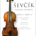 Sevcik, Otakar - Études pour violon, op. 1 partie 3